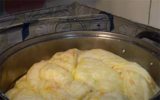 麵粉里加根蘿蔔,不烙餅不油炸,簡單一做,比油條還好吃