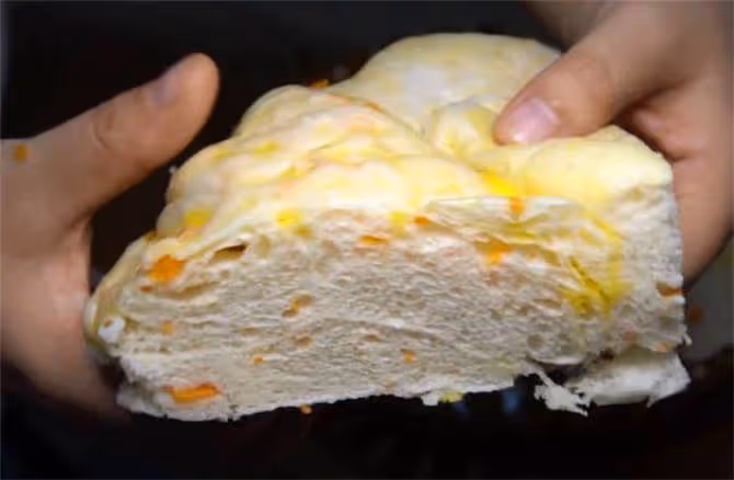 麵粉里加根蘿蔔,不烙餅不油炸,簡單一做,比油條還好吃
