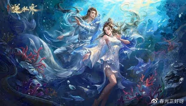 張靚穎《潮光》拍攝花絮曝光,在深海舉起巨石差點砸到魚尾巴