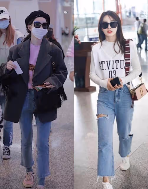 徐夢潔的私服深得我心,穿搭時尚還不失少女感,學生黨可以借鑑