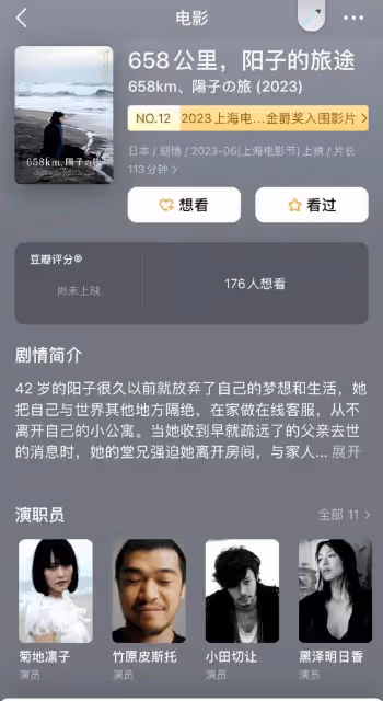 直擊上影節入圍影片《658公里,陽子之旅》:與原生家庭和解好難