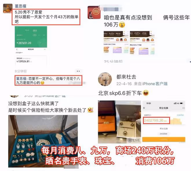 這一次,網友深度扒出的「包養瓜」,徹底扯下了董小姐的遮羞布