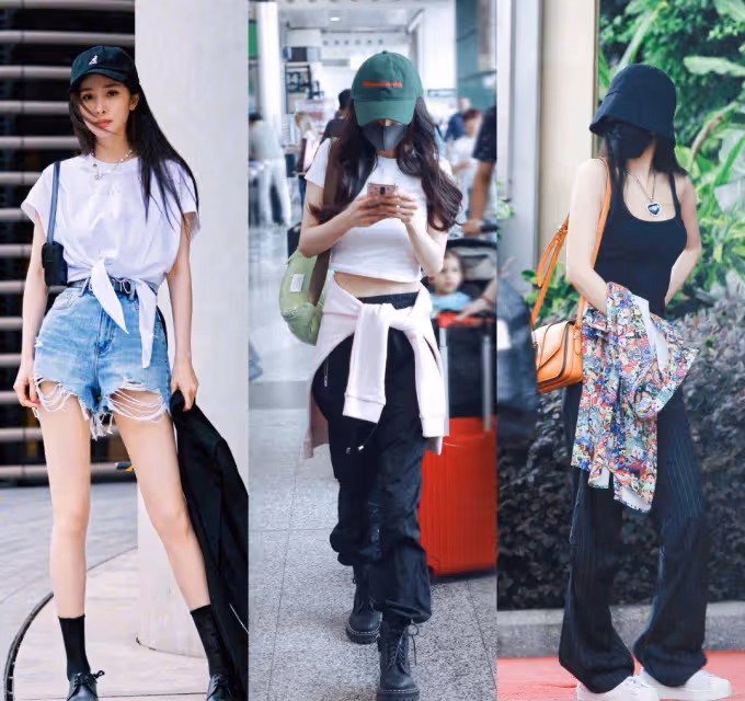 看完了楊冪私服穿搭大合集,總結出她的4個穿搭套路,值得借鑑