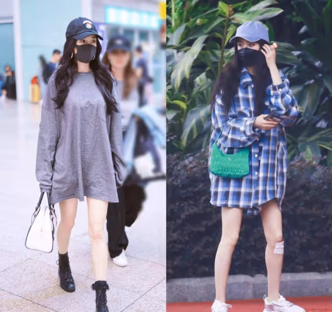 看完了楊冪私服穿搭大合集,總結出她的4個穿搭套路,值得借鑑