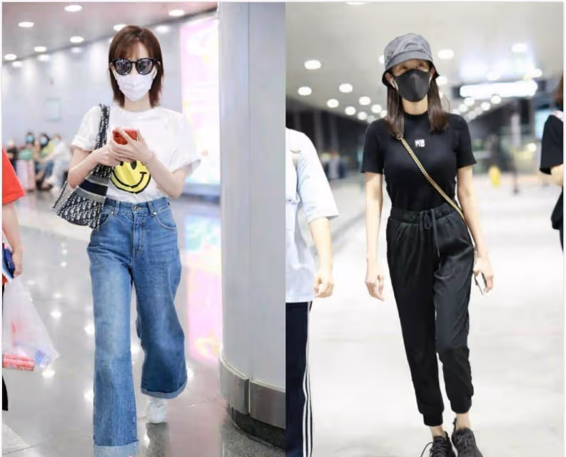被李一桐的私服給美到了,她的這個穿搭套路,大半個娛樂圈都在用