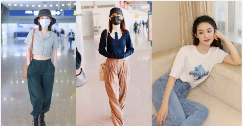 被李一桐的私服給美到了,她的這個穿搭套路,大半個娛樂圈都在用
