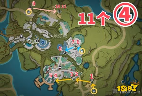 原神帕蒂沙蘭收集圖文位置 帕蒂沙蘭採集指南2023