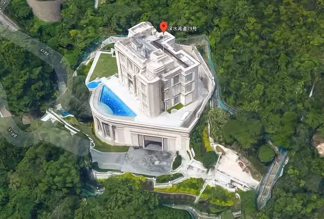 李嘉誠深水灣豪宅重新翻修：專人24小時看守，車庫入口用防爆門