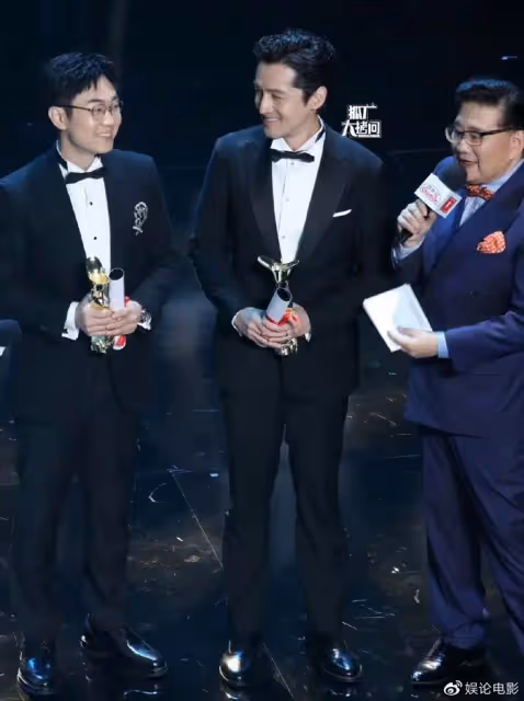胡歌大鵬獲得金爵獎最佳男主角,歷史第一次雙黃蛋,還有過三黃蛋