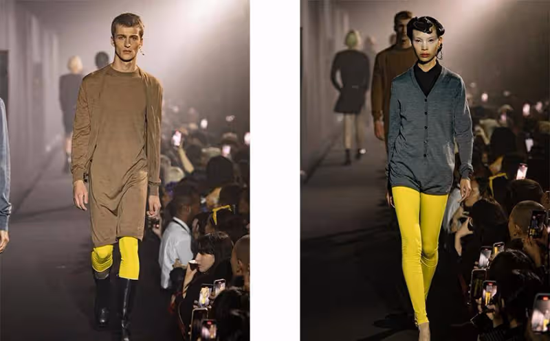 Raf Simons 2023春夏系列,純色也有修身的柔美