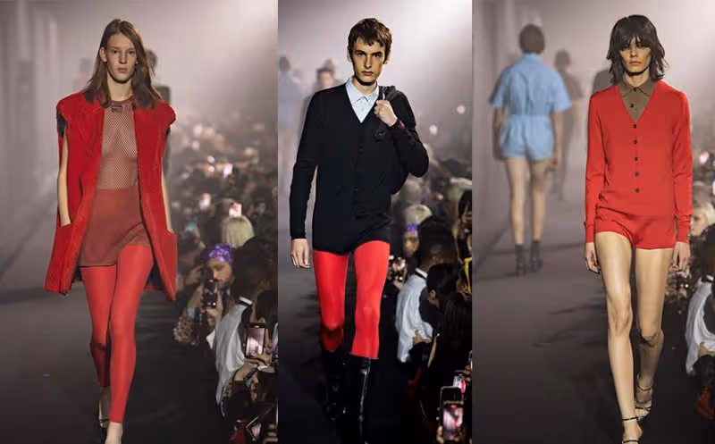 Raf Simons 2023春夏系列,純色也有修身的柔美