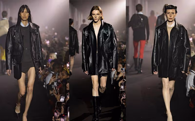 Raf Simons 2023春夏系列,純色也有修身的柔美