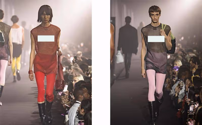 Raf Simons 2023春夏系列,純色也有修身的柔美