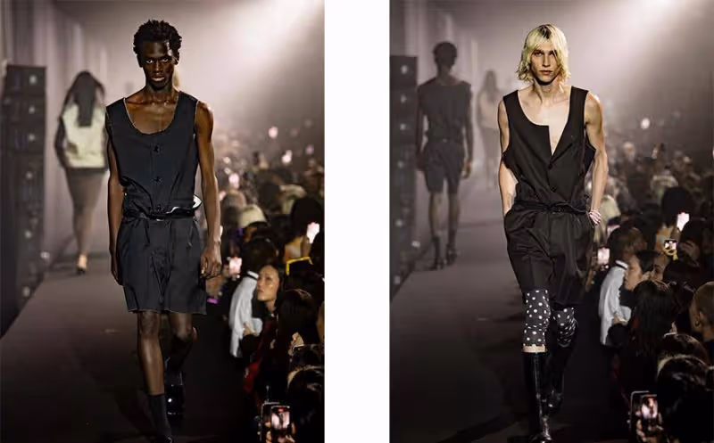Raf Simons 2023春夏系列,純色也有修身的柔美