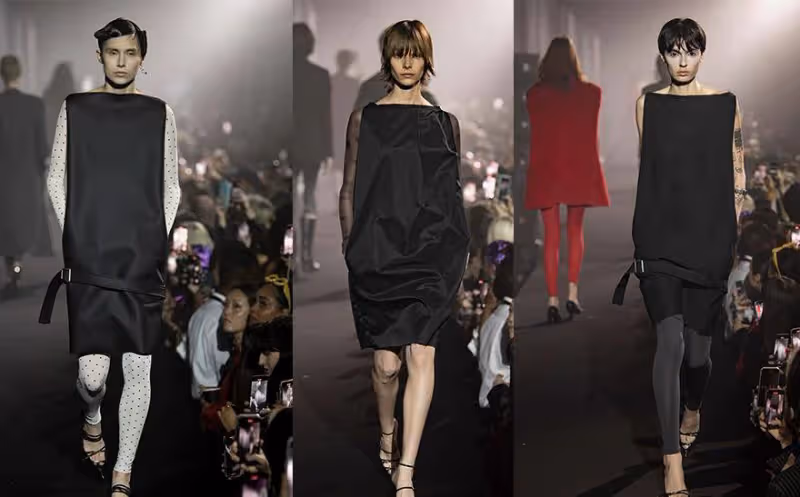 Raf Simons 2023春夏系列,純色也有修身的柔美