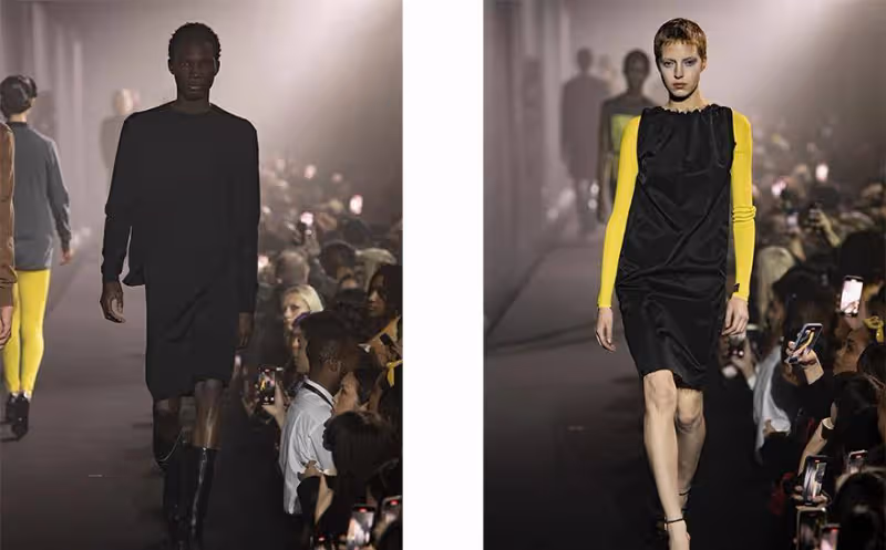 Raf Simons 2023春夏系列,純色也有修身的柔美