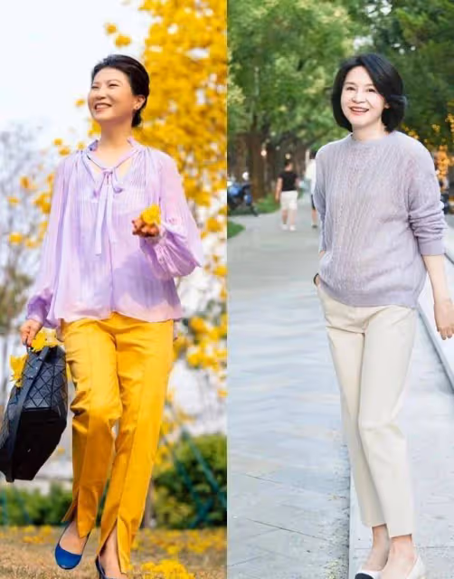 女人過50歲,儘量少穿黑白灰,多穿這3種顏色,既顯白減齡又高級