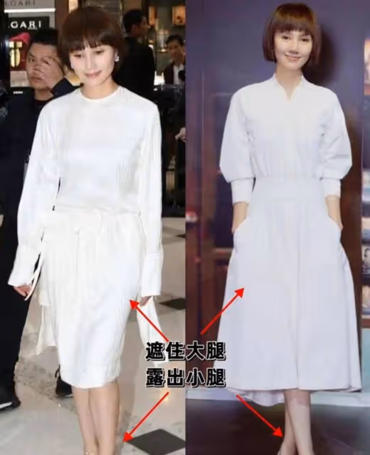 看了45歲袁泉的中年打扮,才明白:衣服成套、裙子過膝,優雅高級