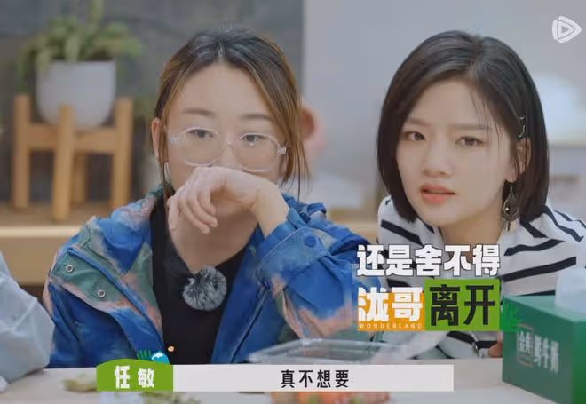 任敏與鳥鳥錄節目疑不和,全程零交流關係微妙,兩人裝都懶得裝?