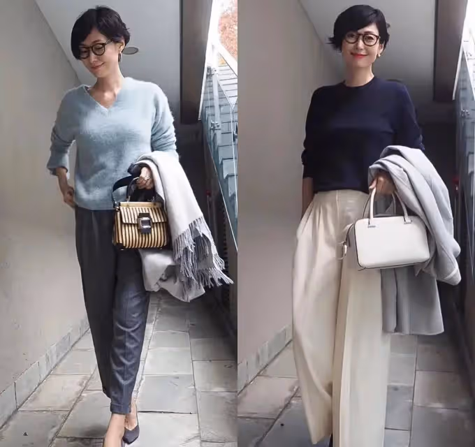 40、50歲以後穿搭別太老氣,也不必裝嫩,簡約舒服得體就好