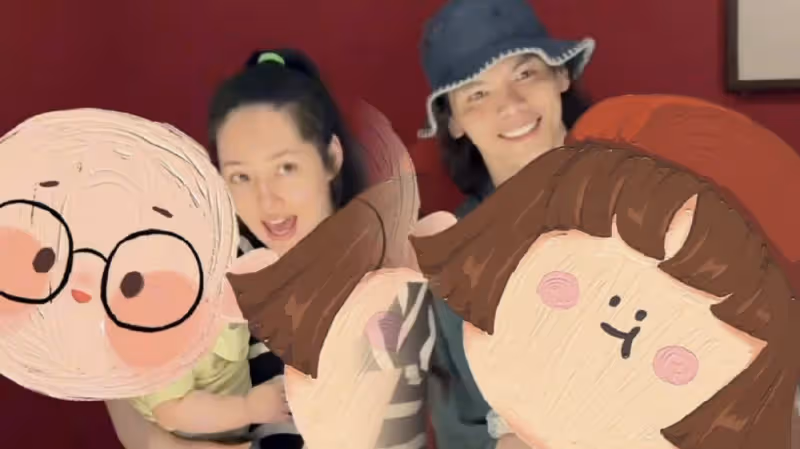 郭碧婷向佐再為1歲兒子慶生，高曉松前妻曬現場照，小奶皇好活潑