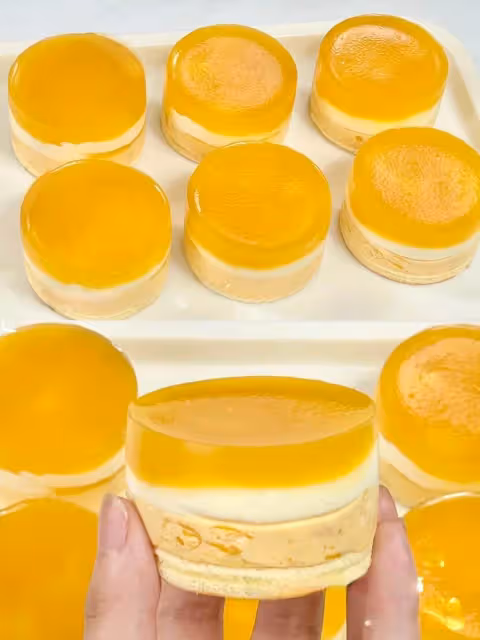 🥭芒果芝士慕斯 巨巨巨好吃