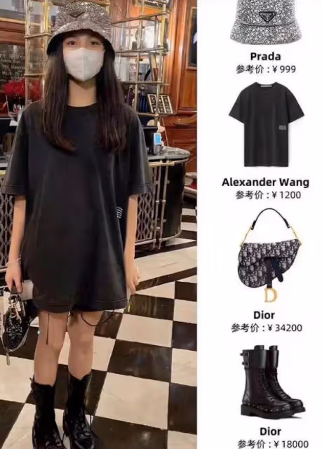 王詩齡曬國外度假照,穿背心露小蠻腰,近照酷似Angelababy