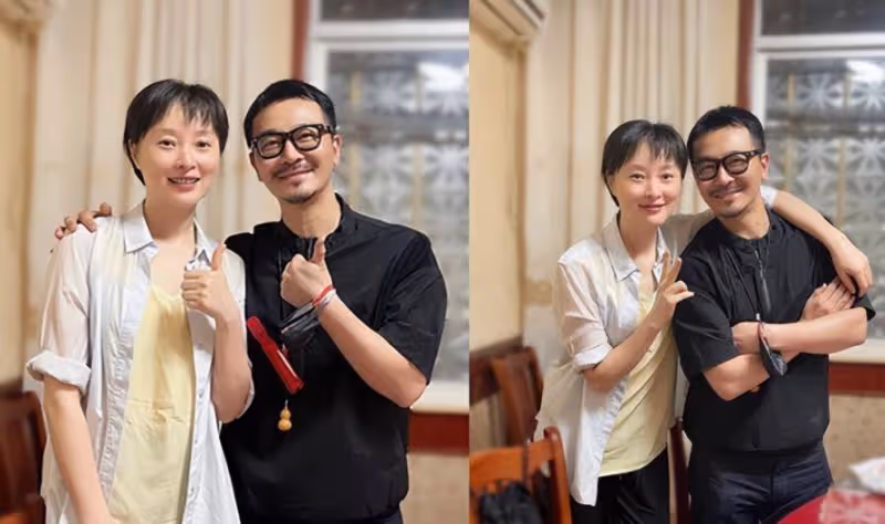 吳越從不刻意扮美!穿衣簡約清爽不油膩,50歲還有滿滿的少年感