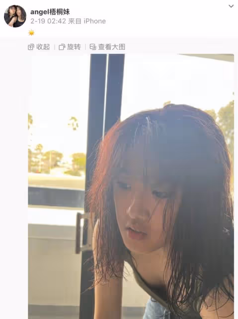 賈靜雯18歲長女曬自拍，獨自在美國慶生，穿弔帶裙身材豐腴超自信