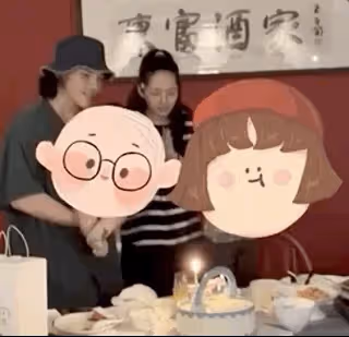 郭碧婷向佐再為1歲兒子慶生,姐弟倆無遮擋正臉意外曝光,超可愛