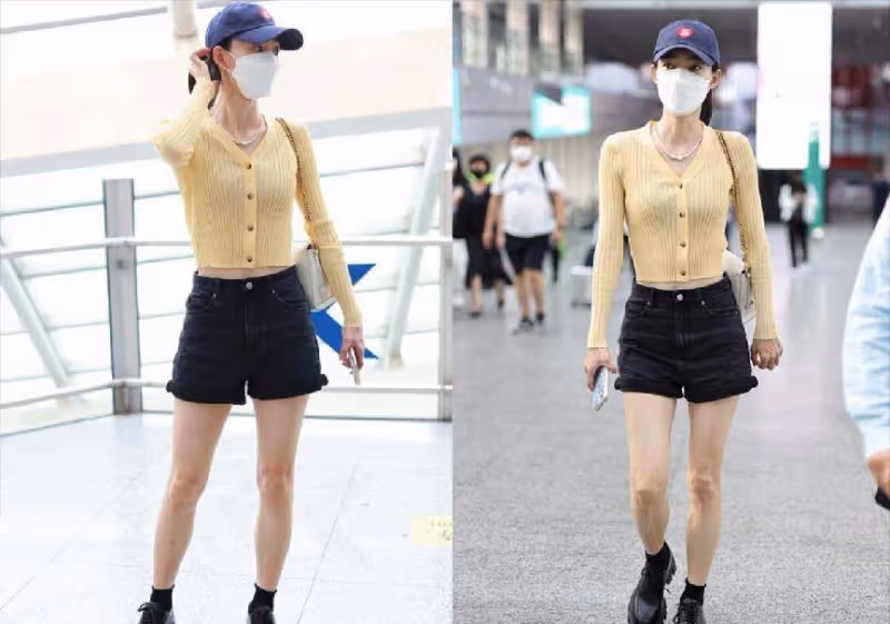王麗坤不是裝美而是真的美!穿上馬卡龍色的服裝,減齡二十歲不止