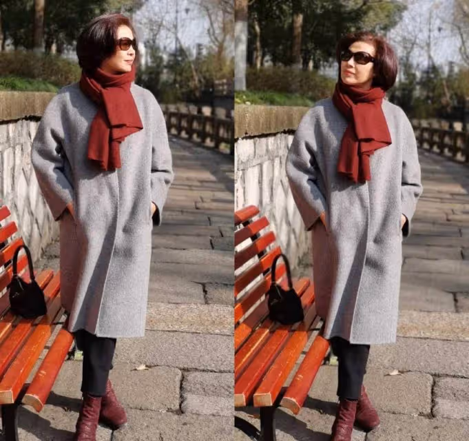 這才是最真實的60歲穿搭,不扮美、不做作,簡潔大氣又舒適