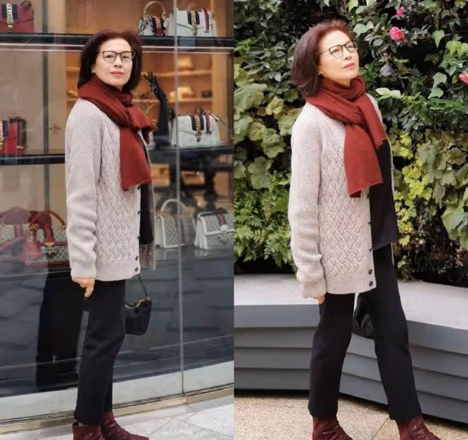 這才是最真實的60歲穿搭,不扮美、不做作,簡潔大氣又舒適