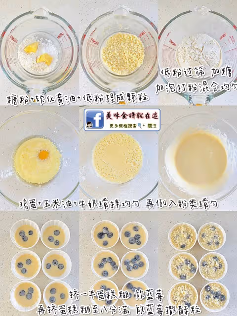 免打發,一次get巨好吃的四種口味麥芬‼️