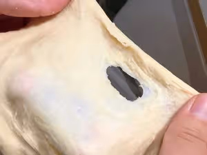超鬆軟的一發芝士香蔥火腿沙拉麵包|柔軟拉絲|新手友好