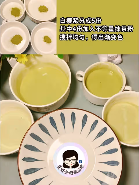 只需一碗粉,就能輕易做出 四款糕點