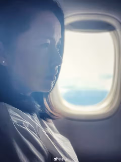 靳東老婆曬近照,45歲李佳全素顏出鏡氣質好,滿頭白髮超搶鏡