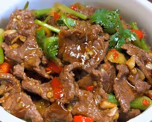 小炒黃牛肉｜香辣下飯｜非常好吃！