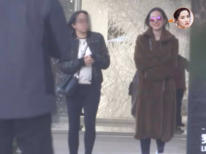 劉亦菲杜拜被偶遇,逛奢侈品店2個助理隨行,拒絕合影簽名惹爭議
