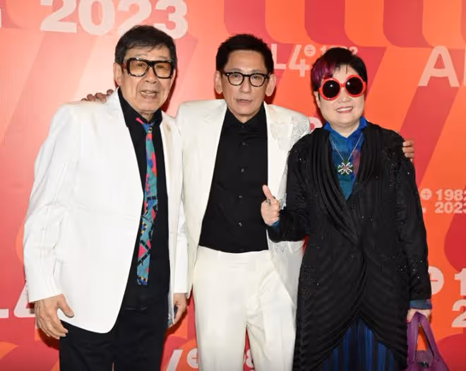 梅艷芳生前摯友辦派對,梅姐2位前男友罕見同場,均已結婚生娃