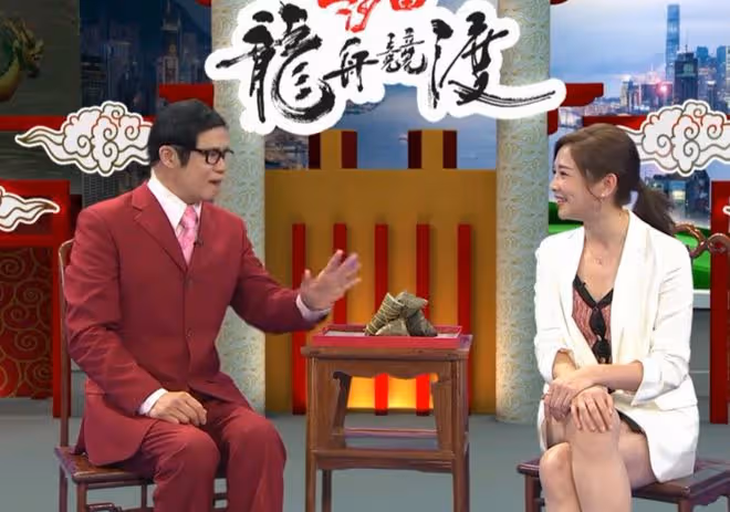 眾星端午組隊參加龍舟比賽,烈日下曬到臉紅,65歲「鰲拜」做領隊