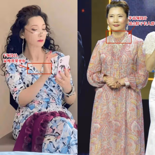 看著60歲的何賽飛，我??發現披肩發、卷髮、裙子過膝的她更加美麗