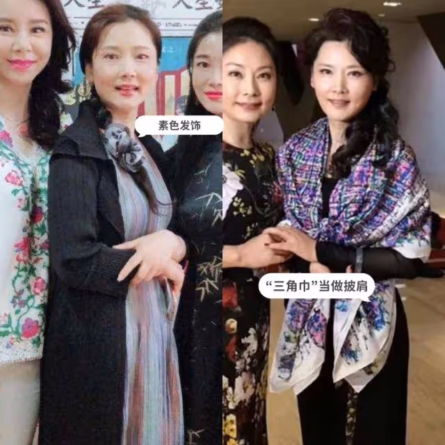 看著60歲的何賽飛，我??發現披肩發、卷髮、裙子過膝的她更加美麗