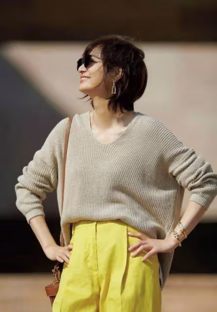 這可能是我見過最時髦的50歲女人:不裝美不油膩,美得高級有氣質