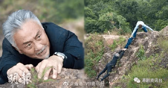 隱門｜63歲吳岱融親身上陣拍懸崖垂吊戲︰盡力啦