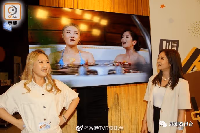 麥美恩入行12年脫得最徹底 真空上陣拍節目 嚴查宣傳片段