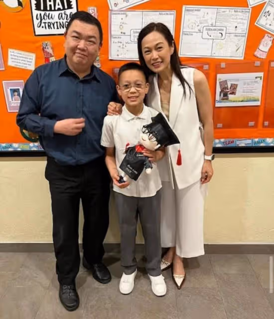 不容易!TVB女星母兼父職供兒子讀名牌學校,未婚生子生父仍成謎