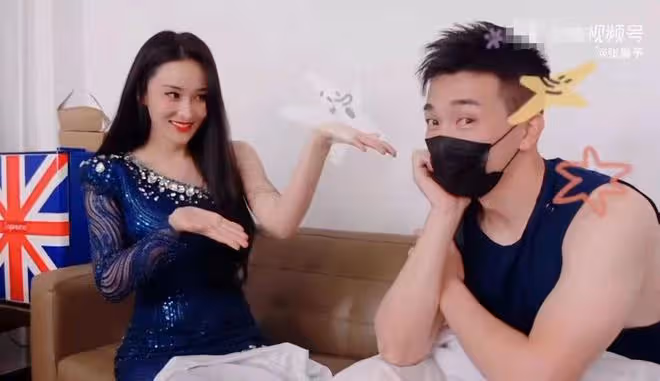 張馨予當眾大秀恩愛!凝望老公滿臉嬌羞,男方魁梧帥氣不輸明星