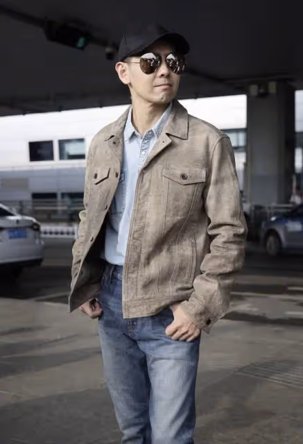 林志穎抵達長沙,車禍不到1年就錄製《披荊斬棘3》,下巴凹凸不平