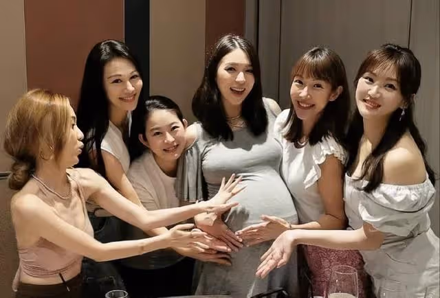 恭喜!TVB知名童顏女神懷孕九個月臨盆在即,巨大孕肚引熱議